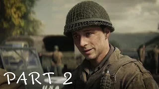 CALL OF DUTY WW2 Full Walkthrough Part 2 - OPERATION COBRA (Campaign Mission 2) No Commentary