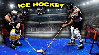 ICE HOCKEY IM STUDIO | AGGRESSIONEN AUßER KONTROLLE | Jordan & Semih