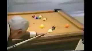 Pool Lessons - Aiming and Breaks Shot Lessons from Willie Mosconi