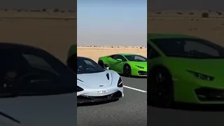 McLaren 720 vs Lamborghini huracan drag race, guess who won?