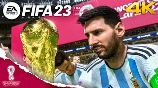 FIFA 23 - Argentina vs Brazil - FIFA World Cup Qatar 2022 - Final | PS5 [4K HDR]