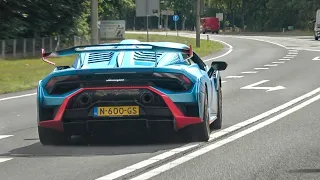 Lamborghini Huracan STO - Lovely Revs and FAST Accelerating Sounds!