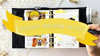 Pocket Moterm Planner Setup | 95% DIY and Freebie Inserts ✨