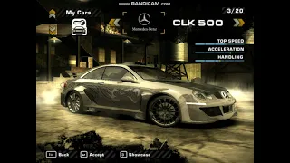 I fixed the problem with Kaze's Mercedes CLK500 - Seaside&Power Station -  MFS Most Wanted 2005