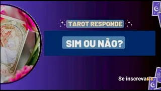 TAROT RESPONDE A SUA PERGUNTA🔮! SIM/NAO? MENTALIZEM! RECEBAM A MENSAGEM! 🙌 #tarot #signos #horoscopo