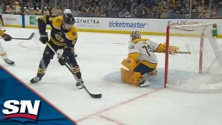 Mike Reilly Patiently Waits Out Juuse Saros And Roofs It On The Backhand