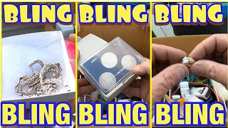 BLING BLING BLING in $4,300 STORAGE UNIT ! storage wars extreme unboxing mystery boxes