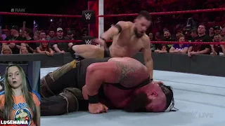 WWE Raw 5/28/18 Braun Strowman vs Finn Balor