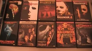 My Halloween Franchise Movie Collection