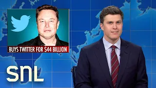 Weekend Update: Elon Musk Buys Twitter, Companies Cut Ties with Kanye West - SNL