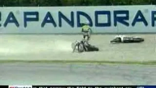 Valencia 2008 SBK Crash