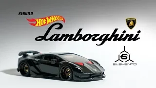 Lamborghini Sesto Elemento Custom Hot Wheels