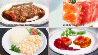 [ramen_tv] Phim hoạt hình nhật bản|Tổng hợp các món ăn vua đầu bếp soma(phần3)😊😍😍