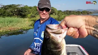 Very fun session, catching some good bass on some new baits and techniques with Wayne Tarr.