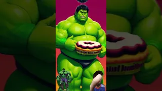 Hulk Obesitas 6  Marvel&DC💥  Superheroes all Characters #marvel #avengers #shorts