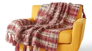 Crochet Rustic Textures Blanket Pattern | EASY | The Crochet Crowd