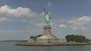 La isla de la Estatua de la Libertad abre sus puertas, pero pocos van a verla