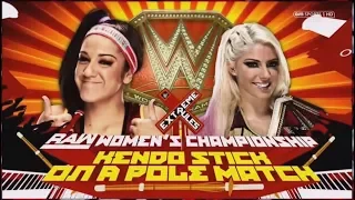 WWE Extreme Rules Bayley Vs Alexa Bliss Full Match SImulation