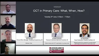 Recorded webinar: OCT in Primary Care - What, When, How?