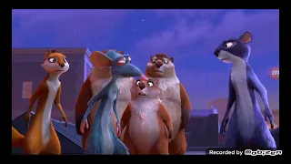 The Nut Job (2014) Surly talking to others / argument scene