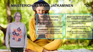 Tutustu kielten kandiohjelmaan | Helsingin yliopisto