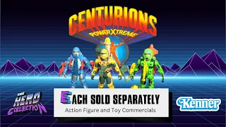 Each Sold Separately - Centurions (1986) Commercial from Kenner #centurions #kenner