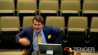 Comedian Hijacks Texas City Council Meeting To Perform Vladimir Must Die Rap