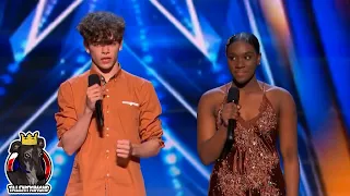 America's Got Talent 2022 Ciara Hines & Trey Rich Full Performance & Story Auditions Week 8 S17E09