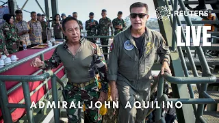 LIVE: Admiral John Aquilino, Commander of the US Indo-Pacific Command, delivers a speech in Singa…