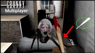 Multiplayer Granny and spider in Granny Update Mod