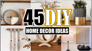 ⭐️ TOP 45 IDEAS de DECORACION Del HOGAR con materiales de bajo costo