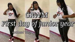 GRWM: FIRST DAY OF SCHOOL |JUNIOR YEAR|