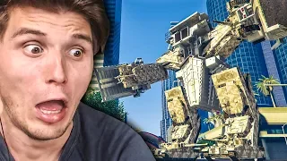 Dieser HACKER baut einen ROBOTER aus PANZERN! | GTA Online