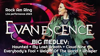 EVANESCENCE LIVE 2023 BIG MEDLEY: Haunted + MLB + Cloud Nine + Everybody´s Fool + WOTW + Whisper