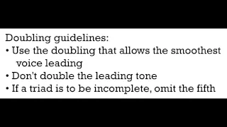 Music Theory 1 - Video 21: Triads in the First Inversion.