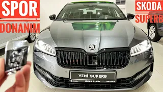 PASSAT R LİNE RAKİBİ SKODA SUPERB SPORTLİNE | ÖZEL DONANIM | SON GÜNCEL FİYATLAR | ORJ AKSESUARLAR