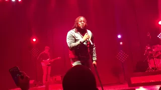 Xavier Omar “If This Is Love” live at the Fillmore 12-2-17