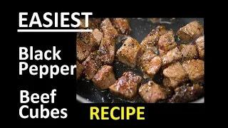 EASIEST BLACK PEPPER BEEF CUBES Recipe