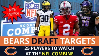 Chicago Bears Now: Top 25 NFL Draft Prospects To Watch At NFL Combine Ft. David Bell & Daxton Hill