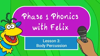 Body Percussion for Kids - Phase 1 Phonics