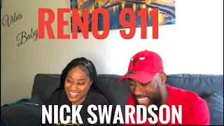 WE BET YOU LAUGH AT THIS! THE BEST OF NICK SWARDSON- RENO 911 (REACTION)