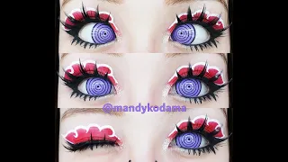 SHOWCASE: Mini Sclera Lenses - Sweety Mini Sclera Rinnegan (Sponsored by Uniqso) on dark eyes + code