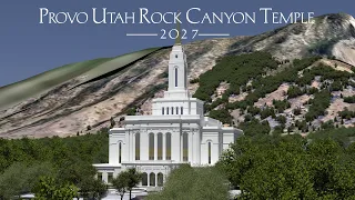 Provo Utah Rock Canyon Temple [2027] (estimated)