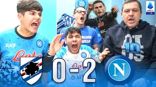 💪🏻 RITORNATI!! SAMPDORIA-NAPOLI 0-2 | LIVE REACTION NAPOLETANI