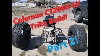 Hydraulic Brake Install! Coleman CT200U-EX Trike Build Part 2