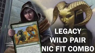 LET'S GET WILD! Legacy Wild Pair Nic Fit Combo! Opposition Agent lock, MH2 Elementals MTG