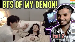 MY DEMON BEHIND THE SCENE (BTS) VS ACTUAL SCENE (SONG KANG, KIM YOO JUNG) Part 2  Reaction