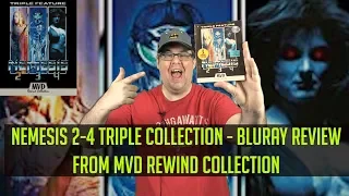 Nemesis 2-4 Collectors Set – Bluray Review (MVD Rewind Collection)