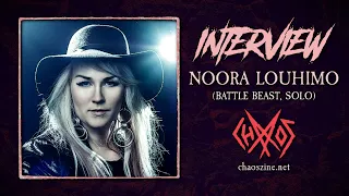 Interview with Noora Louhimo about Battle Beast's "No More Hollywood Endings"