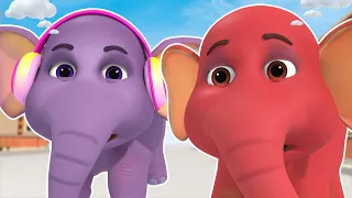 🐘 Ek Mota Hathi | Aloo Kachaloo + Many More Hindi Rhymes for Kids